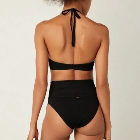 VICTORIA’S SECRET PINK SEAMLESS RIB HIGH-WAIST BIKINI BOTTOM NWT - Picture 5 of 7